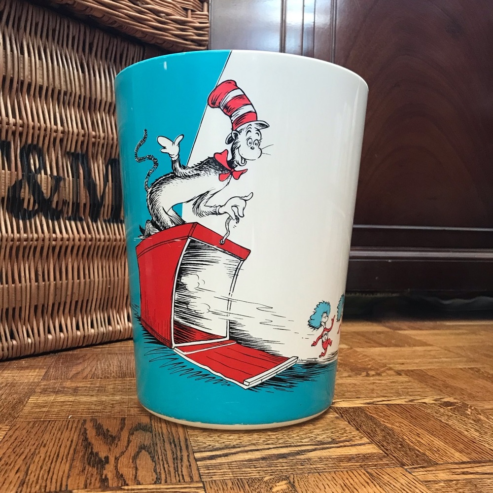 Cat in the Hat Wastebasket
